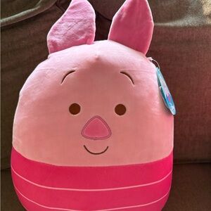Squishmallows Disney Pink Piglet Stuffed Animal